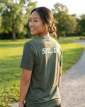 Team Stephenie Survivor 50 Unisex Heather CVC Short Sleeve Tee - Art Style 5