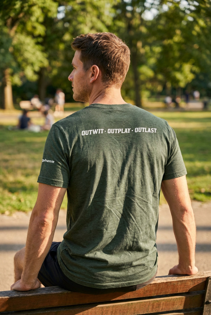 Team Stephenie Survivor 50 Unisex Heather CVC Short Sleeve Tee - Art Style 4